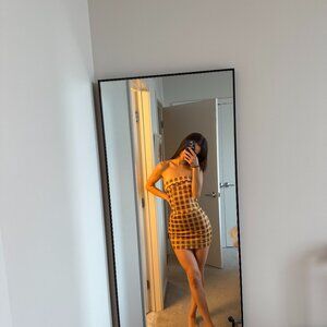 With Jean Skirt and Top Set